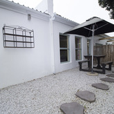 Yellow room outside entrance