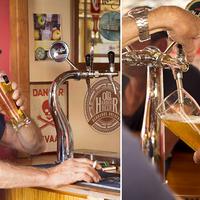 Beer on tap