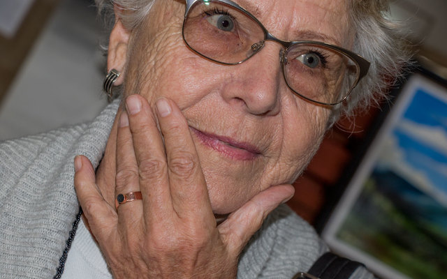 One of my customers during the Greyton Art Walk 16-18 November 2018 One of my customers during the Greyton Art Walk 16-18 November 2018