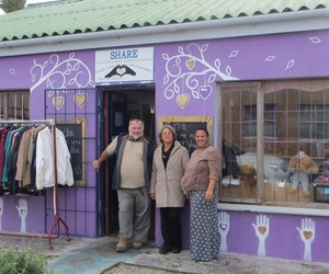 Delicious plate of food for the elderly people in Gansbaai