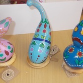 Newest addition, painted calabash