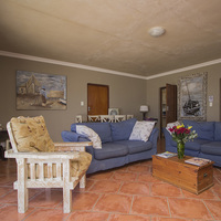 Living area of a self-catering unit