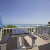 View from large self-catering unit