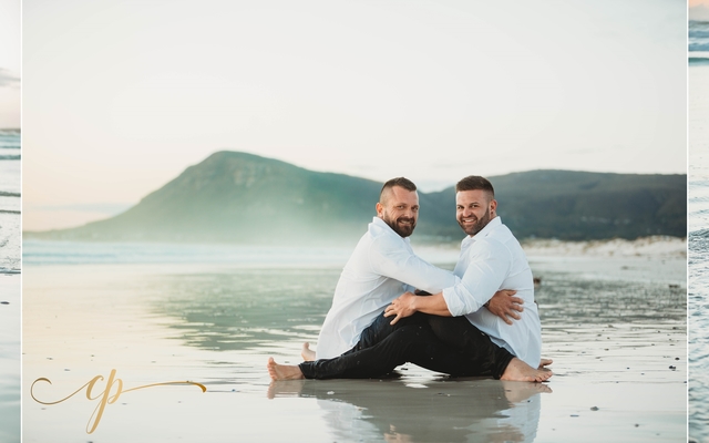 wedding photographer gansbaai - engagement shoot - gay couple