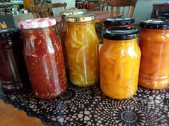 Wide variety of jams available @ Moerse Farmstall