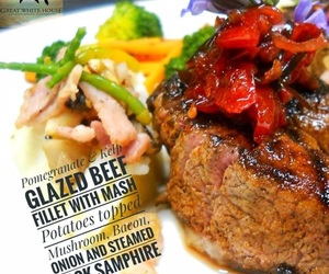 New: Pomegranate & Kelp glazed Beef Fillet