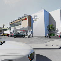 Proposed New Facade For Local Commercial Building