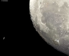 Lunar Occultation of Saturn & Titan