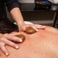 Hot stone massage