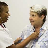 Professional help at clinic