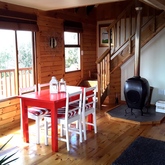 Open plan living area