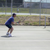 Advanced tennis player