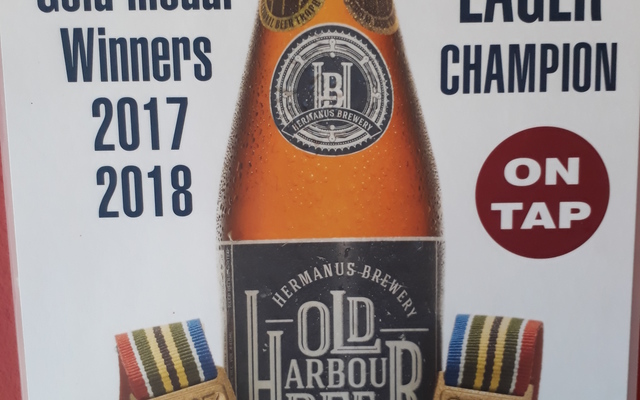 Napier - The Fox Restaurant & Pub - Old Harbour Beer On Tap