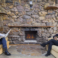 Bredasdorp - Victoria Hotel - Indoor Fireplace