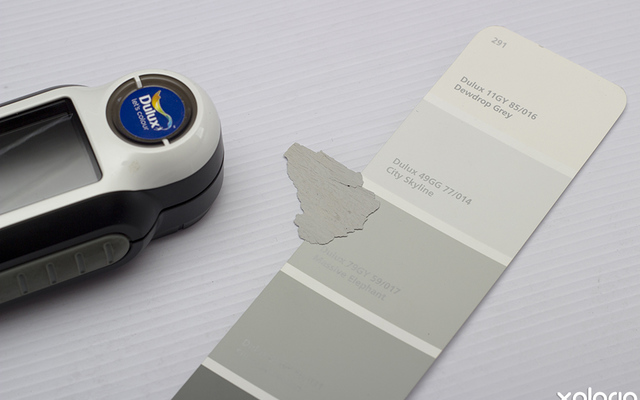 The colour box matched to colour matrix