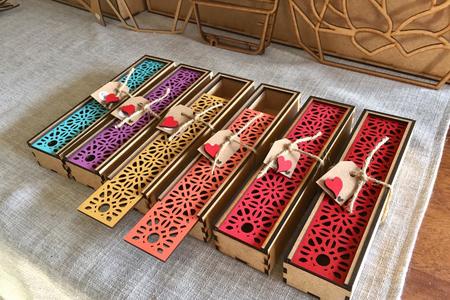 Kleinmond laser cutting - pencil boxes