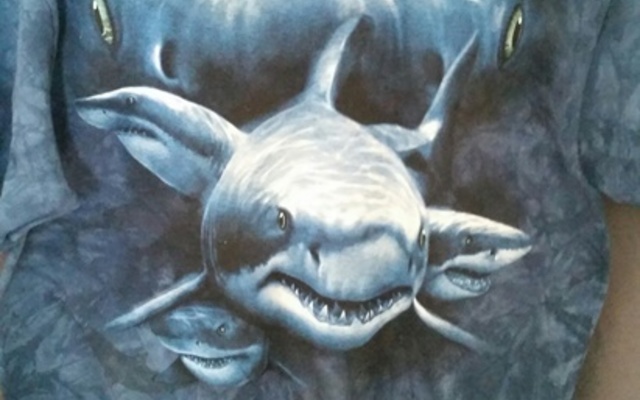 Shark Moon eyes T-shirt Shark Moon eyes T-shirt