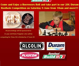 Gansbaai Build it Fundraiser For Local Chess Champ
