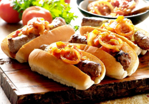 Boerewors Rolls With Hearty Veggie & Meat Soup For Rugby Tomorrow!