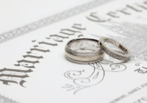 Huweliksertifikaat en die dood