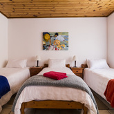 Gansbaai - Rots en See Self-Catering Villa - Three Single Bed Bedroom for Sharing