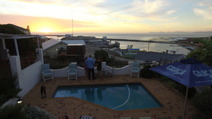 Irish Overlanders Arrived for a Stayover at Saxon Lodge