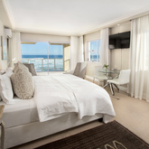 Hermanus Beach Front Lodge - Bedroom With Sea View