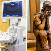 Hermanus - Dr Paul de Flamingh Gynaecologist - Sonar Machine