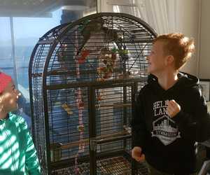 Kuepper Family Enjoying their Stay at Amazing Grace B&B