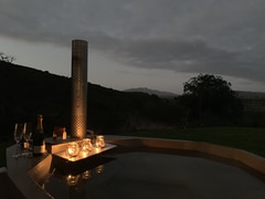 New Wood Fired Hot Tub @ Goedvertrou Guest Farm