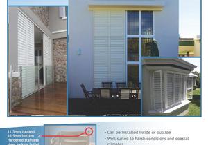 Louvre Roller Shutter Doors