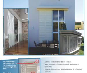 Louvre Roller Shutter Doors