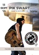 Pik Swart Live @ The White Rabbit Pub
