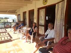 Besoek van die tennisvroue van die Pinelandsklub