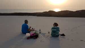 Sundowners at Walker Bay