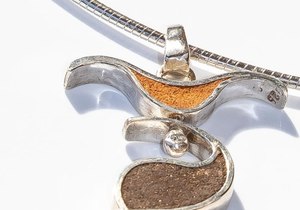 Collecting Stones For The Jewellery