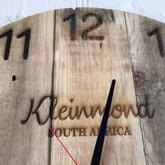 Apple Crate Wood Wall Clock