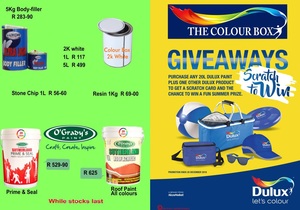 Summer Giveaways Up For Grabs @ The Colour Box