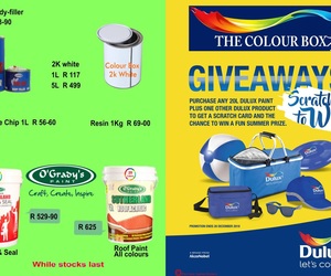 Summer Giveaways Up For Grabs @ The Colour Box