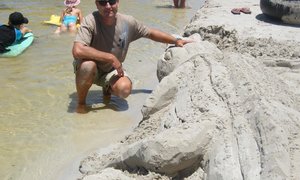 Krokodil op Uilkraalstrand