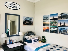 Customised Canvases and Heat Pressed 'Ford' Pillows