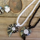 Shell-beaded necklaces with matching earrings - Crafty Gifts & Decor - Pringle Bay Shell-beaded necklaces with matching earrings - Crafty Gifts & Decor - Pringle Bay