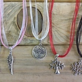 Ribbon Necklaces - Crafty Gifts & Decor - Pringle Bay