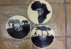Beautiful African Inspired Wall Clocks