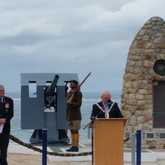 Dudley Coetzee (Overstrand Mayor) Remembrance Day Memorial Service - Seagull Shellhole Hermanus