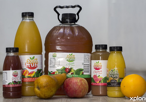 Refill Containers with Water or 100% Fruit Juice