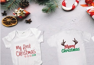 Personalized Christmas T-Shirts & Baby Grows