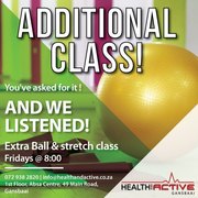 Additional Ball & Stretch Class Every Friday