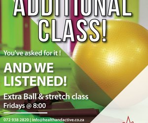 Additional Ball & Stretch Class Every Friday