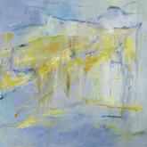 Driving Rain (2019) Oil on Canvas 600x600mm R4000 - Art Rouvé - Gansbaai